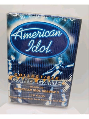 American Idol Season 3 Collectible Card Game 2004 Fleer New Sealed 110 Cards